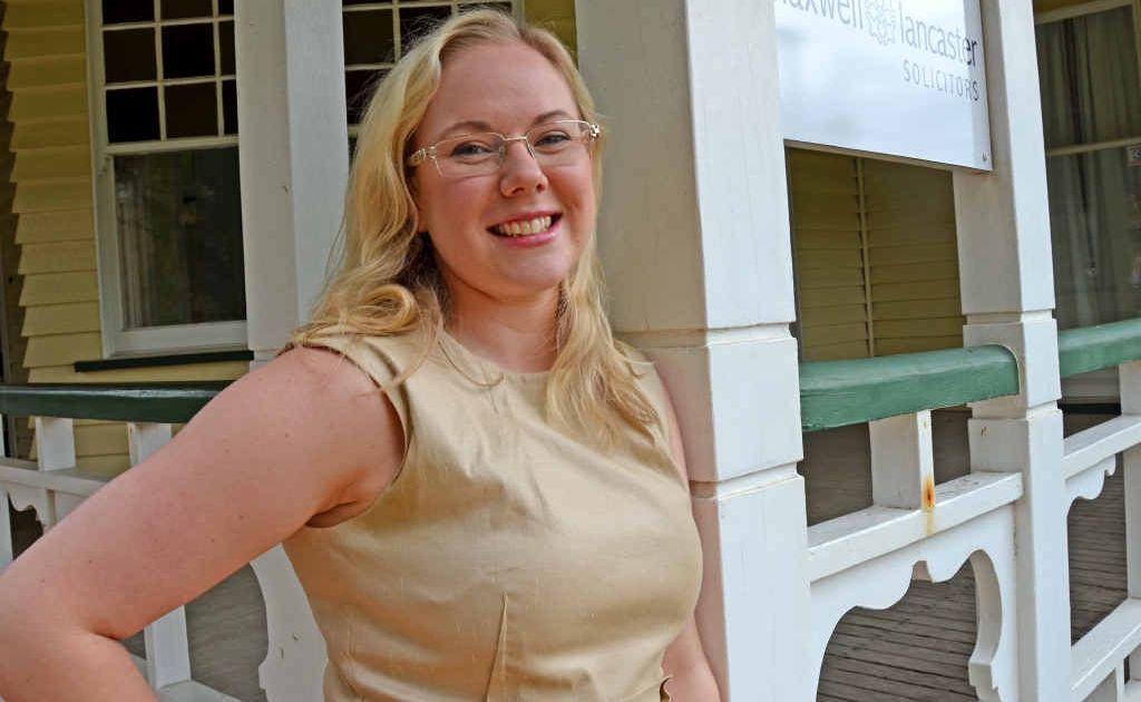 IN CHARGE: Rebecca Lancaster has taken over Maxwell & Lancaster Solicitors. IN CHARGE: Rebecca Lancaster has taken over Maxwell & Lancaster Solicitors.